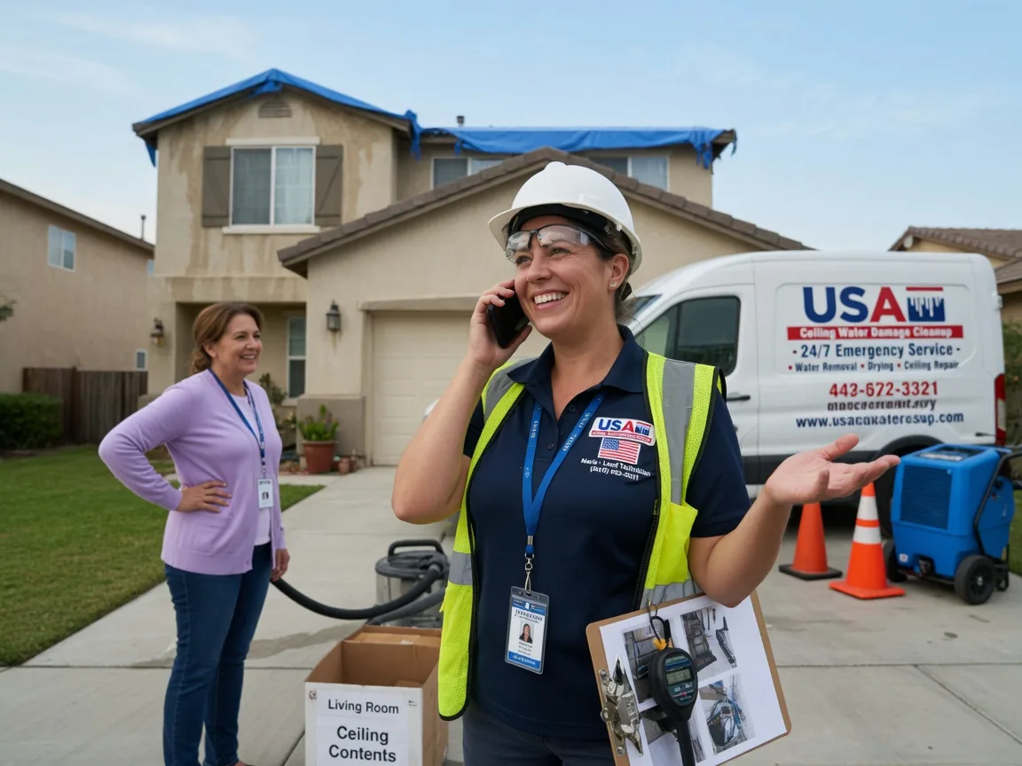 Ceiling Water Damage Restoration Forreston, TX FAQs